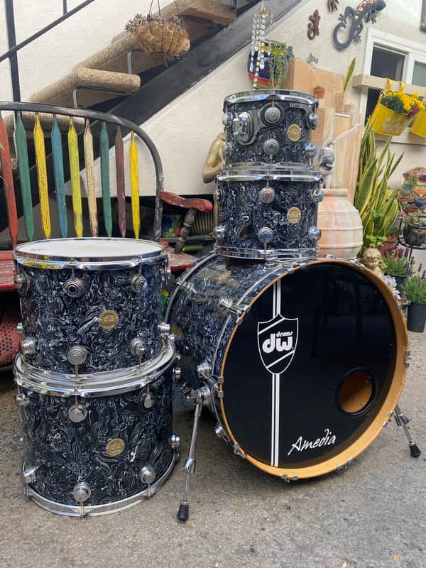 DW Collector's 2005 5pc Drum Kit All Maple Shell 22/10/12/14/16 Made in USA image 1