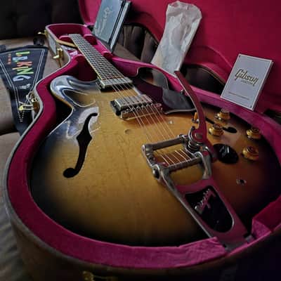 Gibson Custom Shop 1959 ES-335 B.B. King «Live at the Regal» - Murphy Lab Aged – Argentine Grey Sunburst image 7