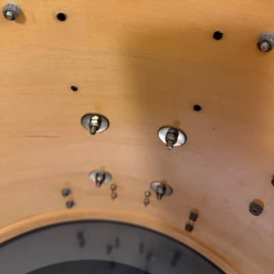 Ayotte Custom 20” Bass Drum Ray Era 1998 - Piano Black image 20