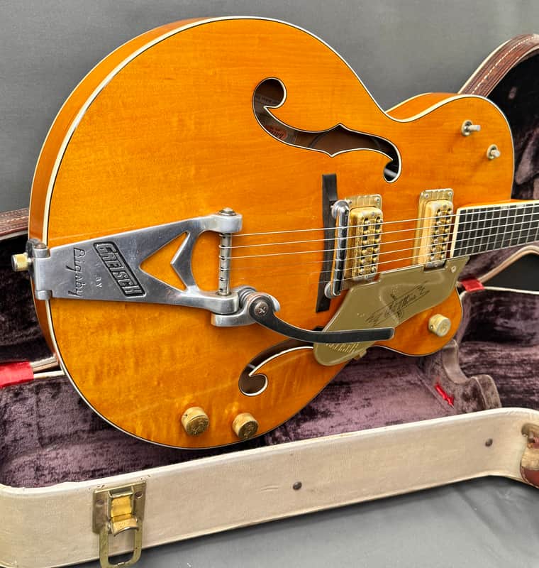 Gretsch 6120 Chet Atkins Hollow Body 1961 - w/ Cowboy Case image 1