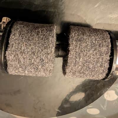 Yamaha Purple Label Cymbal Attachment for Stack or Hi Hat Set Up like 80s Weckl CSAT-940 Flat Metal Aluminum Look image 8