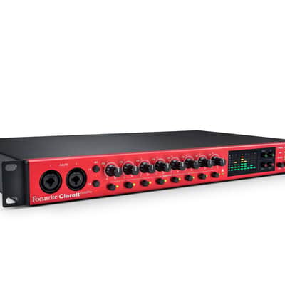 Focusrite Clarett OctoPre 8-Channel Mic Preamp with ADAT I/O | Reverb