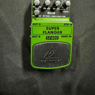 Behringer SF400 Super Flanger 2010s - Green image 1
