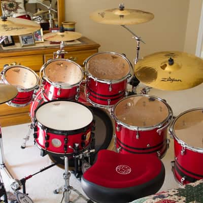 Orange County Drum & Percussion OCDP USA Custom 6-piece drum kit | 22/16/14/12/10/8 + cases image 4
