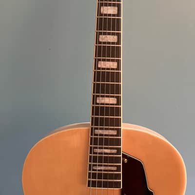 Grote Natural Hollow Body Jazz Electric Guitar Grwb-ztna late 2012 - Natural image 3