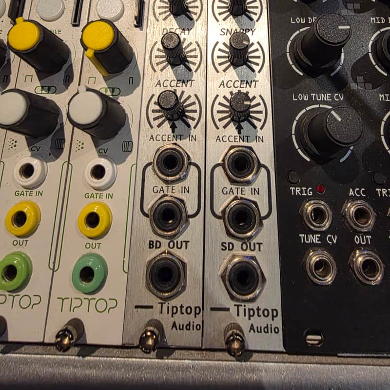 2010s Tiptop Audio BD808 Silver