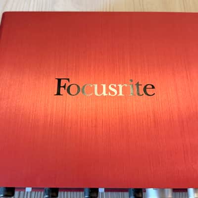 Focusrite Scarlett 18i8 USB 2.0 Audio Interface 2013 - 2016 - Red / Black image 2