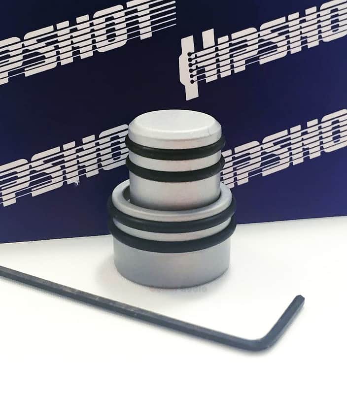 Hipshot O-Ring STACKED Guitar and Bass Control Knob - SATIN CHROME (80610S) image 1