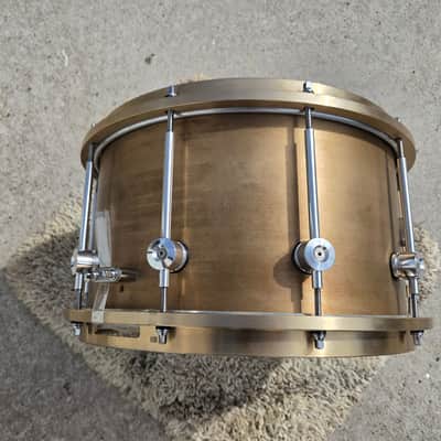 Oriollo Tiger 80 Bell Bronze Custom 14x8 Snare Drum W/ Duluth Hoops & Enduro Case (C017-23) image 18
