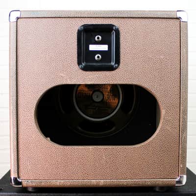 Preowned Avatar 112 Traditional Cube 1x12" 8 Ohm Guitar Amp Cabinet w/ Celestion G12H30 - Caramel image 4