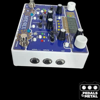 Electro-Harmonix Mod Rex Polyrhythmic Modulator 2018 - Present - White / Blue - X15822 image 8