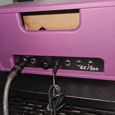 Wylde Audio Amplifier  mini 50 watt head 2026 purple image 4