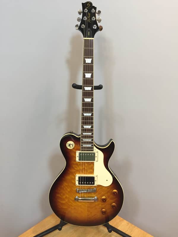Samick Greg Bennett Avion AV3 Quilted Tobacco Sunburst | Reverb