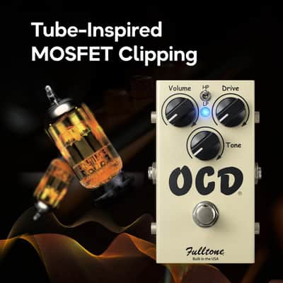 Fulltone OCD V2 Guitar Overdrive Pedal with HP/LP Tone Switch, MOSFET Clipping, Buffered Bypass – Made in USA image 8