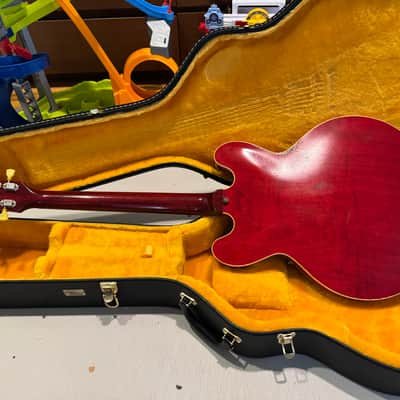 PRE-OWNED | 2024 Gibson Custom Shop Murphy Lab 1961 ES-335 Heavy Aged - Sixties Cherry image 17