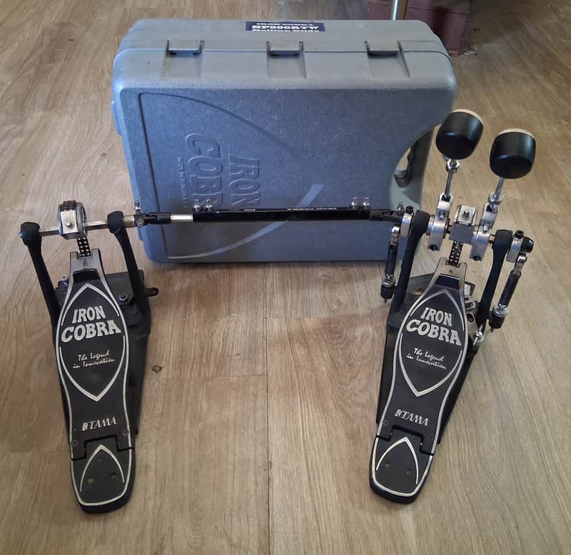 Tama HP900RTW Iron Cobra 900 Power Glide Double Bass Drum Pedal W/ CASE image 1