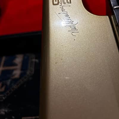 1987 Gibson 20/20 Ned Steinberger Bass - Gold Inca Silver image 23