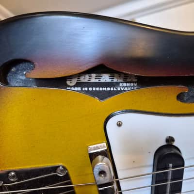 Jolana Iris USSR - Czech. 1974 Tele Style Very Good >> DEMO << Semi-restored ! RARE ! image 3