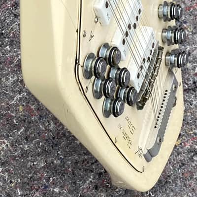 Vox Phantom XII V246 1965 - White RARE Made in Italy image 3