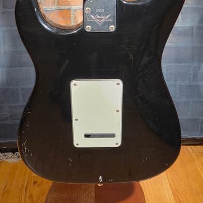 Fender 2005 Custom Shop Stratocaster Pro Closet Classic Black w/ Matching Early '90s Fender HSC image 20
