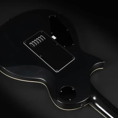 2019 ESP E-II Eclipse ET - Black Satin | Japan Singlecut Evertune Bridge Set Thru Seymour Duncan Sentient Pegasus Pickups 3.69kg | OHSC image 15