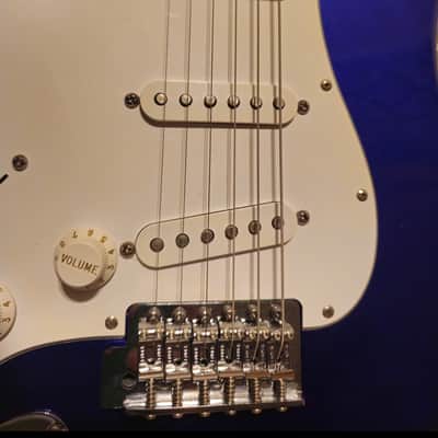 Left Handed Fender Standard Stratocaster with Rosewood Fretboard 1998 - 2001 - Midnight Blue image 6