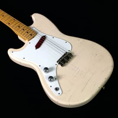 LEFTY! Boutique Custom Vintage Relic MM59 Musicmaster Shell Pink Nitro Pine 3/4 Size 22.5” Short Scale Clone Guitar 5.4 Lb HSC image 15