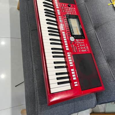 Yamaha PSR-S970 61-Key Arranger Workstation - Red