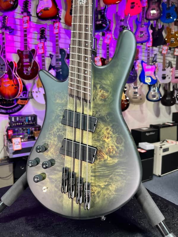 Spector NS Dimension 4 Bass Guitar - Haunted Moss Matte Left Handed *FREE PLEK WITH PURCHASE*! 992 image 1