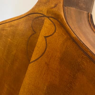 Double bass 3/4 circa 1800 3/4 swell back Pro instrument image 2