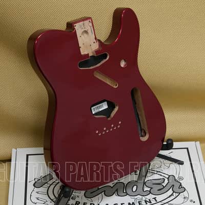 099-8006-709 Fender Candy Apple Red Vintage Bridge Mount Telecaster Body image 2