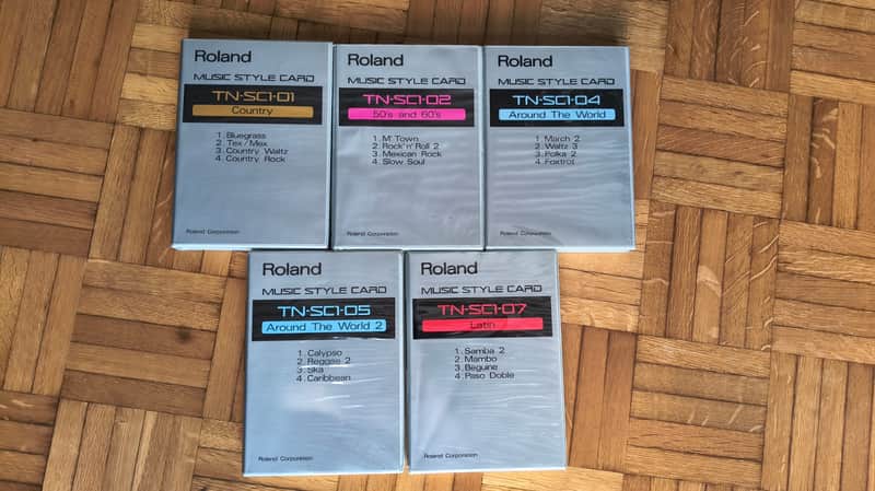 5 Roland TN-SC1 Style Card image 1