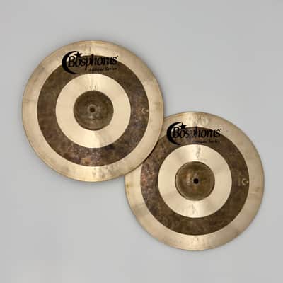 Bosphorus 14" Antique Series Hi-Hat Cymbals image 2