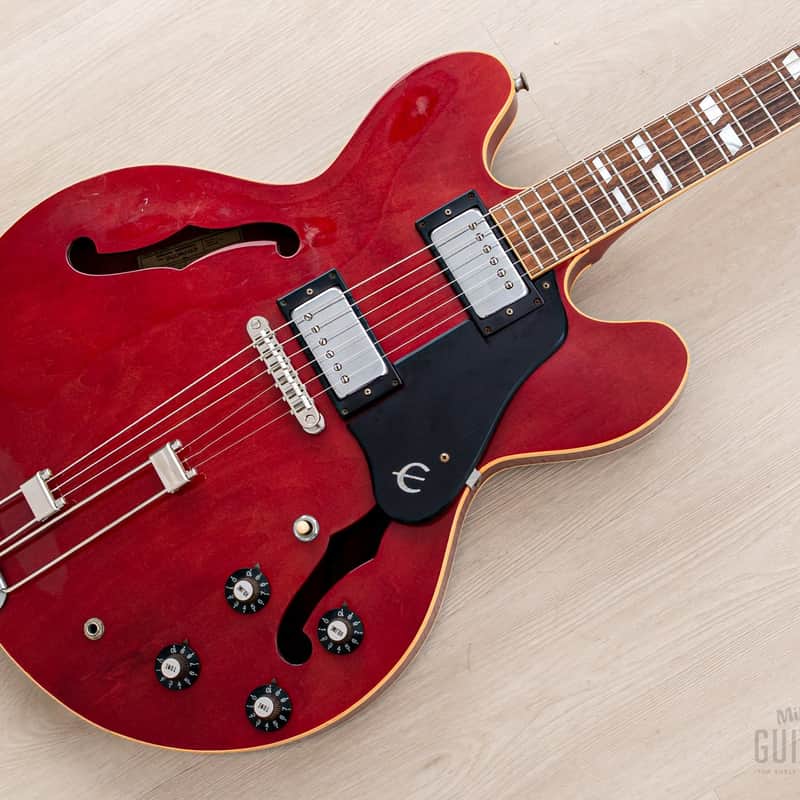 1981 Epiphone Riviera Cherry