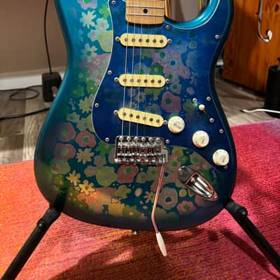 Fender ST-72 Stratocaster MIJ - Blue Flower image 9