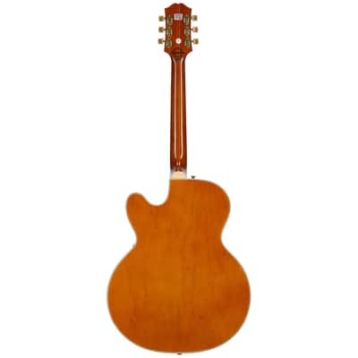 Epiphone 150th Anniversary Zephyr DeLuxe Regent Electric Guitar (with Case), Natural image 5