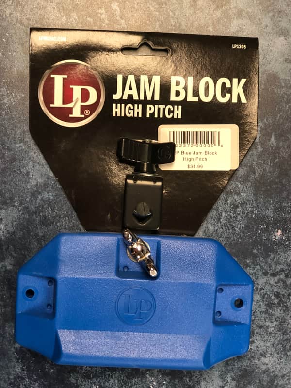 Latin Percussion LP1205 High-Pitched Jam Block with Bracket image 1