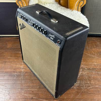1964 Fender Concert Amp Vintage 4x10 Pre-CBS Blackface FEIC Tube Guitar Combo Amplifier image 2