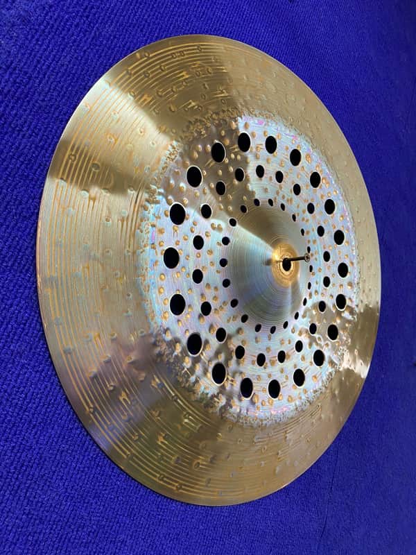 Zildjian Custom 18" Reverse China Crash (forward facing bell)(60 holes) image 1