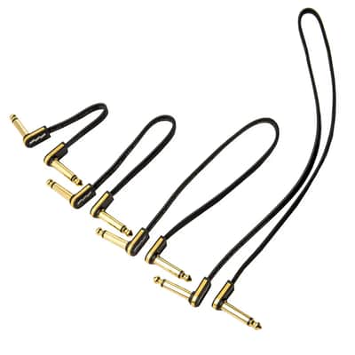 EBS Premium Gold Flat Patch Cables, 18 centimeters image 4