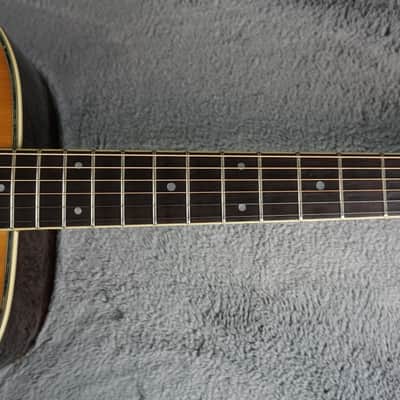 Morris W-35 Vintage MIJ Dreadnought Acoustic Guitar w/ Hard Case image 14