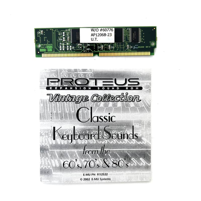 E-MU Systems Vintage Collection Sound ROM  Proteus Expansion Sound V-Rom Very Rare Worldwide Shipment image 1