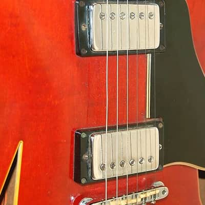 Vintage 1968 Gibson Trini Lopez Deluxe Red Sunburst image 5