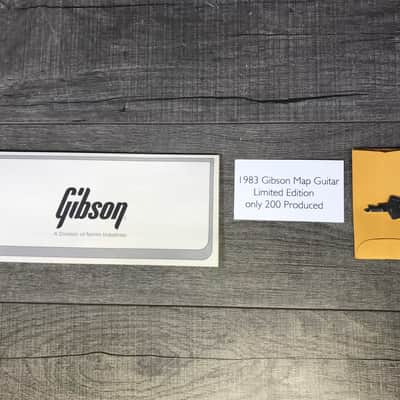 Gibson Map Guitar 1983 New Old Stock...w/Original Shipping Box! image 12