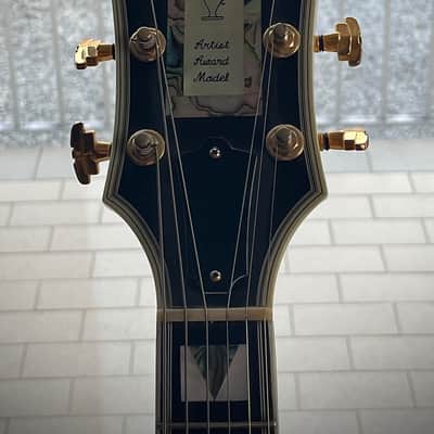1991 GUILD ARTIST AWARD BLONDE with single floating humbucker image 3