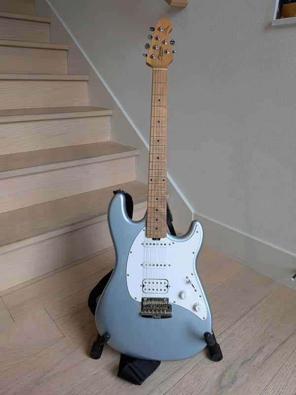 Sterling CT50-HSS Cutlass with Roasted Maple Fretboard 2021 - Firemist Silver image 1