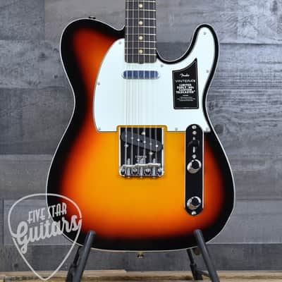 Mint Fender Limited Edition Vintera III Early 60s Telecaster  Custom - 3-Color Sunburst with Gigbag image 15