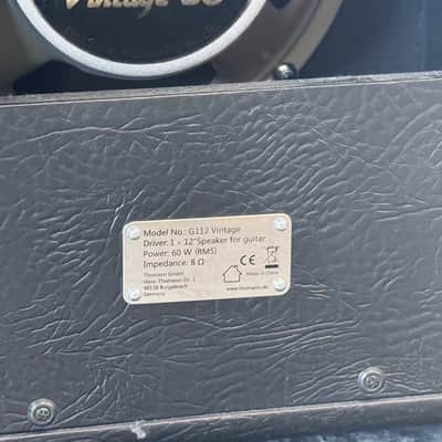 Harley Benton G112 Speaker Cabinet w 12” Celestion Vintage 30 image 3