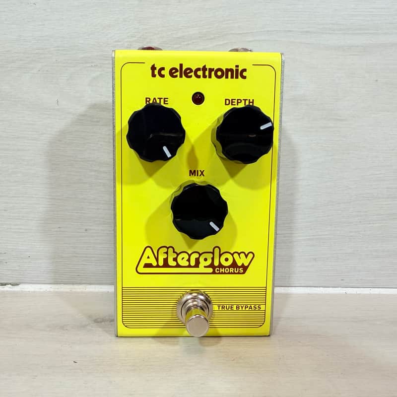 TC Electronic Afterglow Chorus Guitar Effects Pedal True Bypass image 1