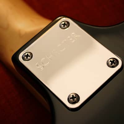 2004 Schecter Diamond Series TSH-12 Electric Guitar in Gloss Black image 10